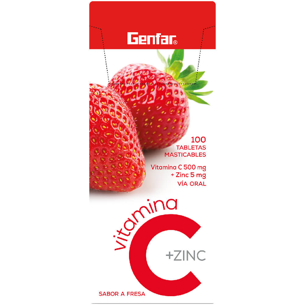 VIT C+ ZINC FRESA
