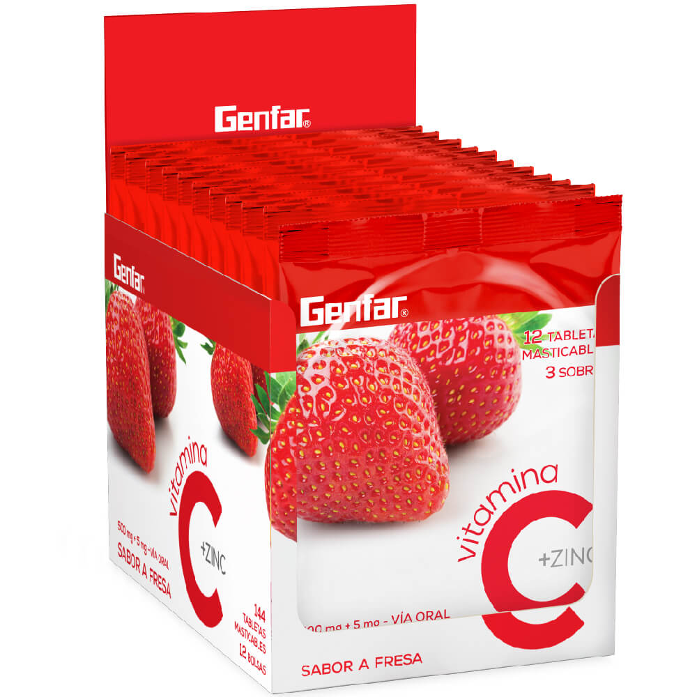 VIT C+ ZINC FRESA