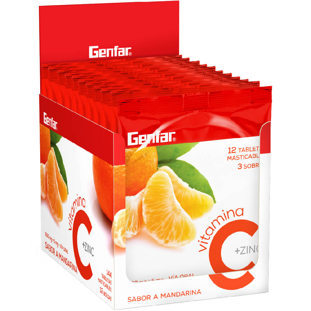VIT C+ ZINC MANDARINA