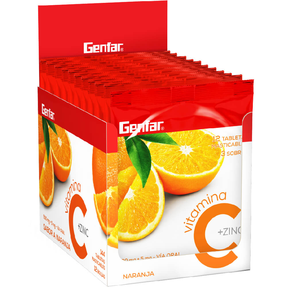 VIT C+ ZINC NARANJA