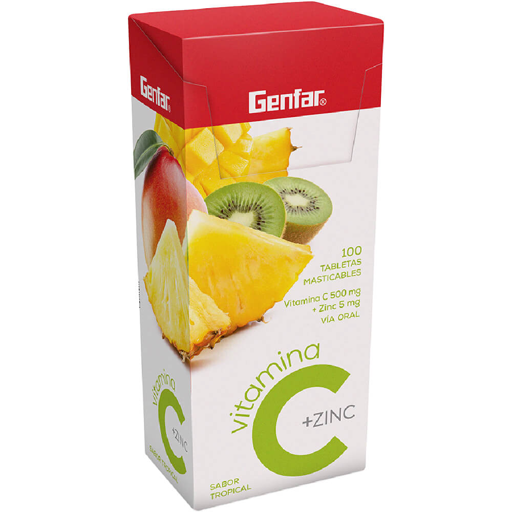 VIT C+ ZINC TROPICAL