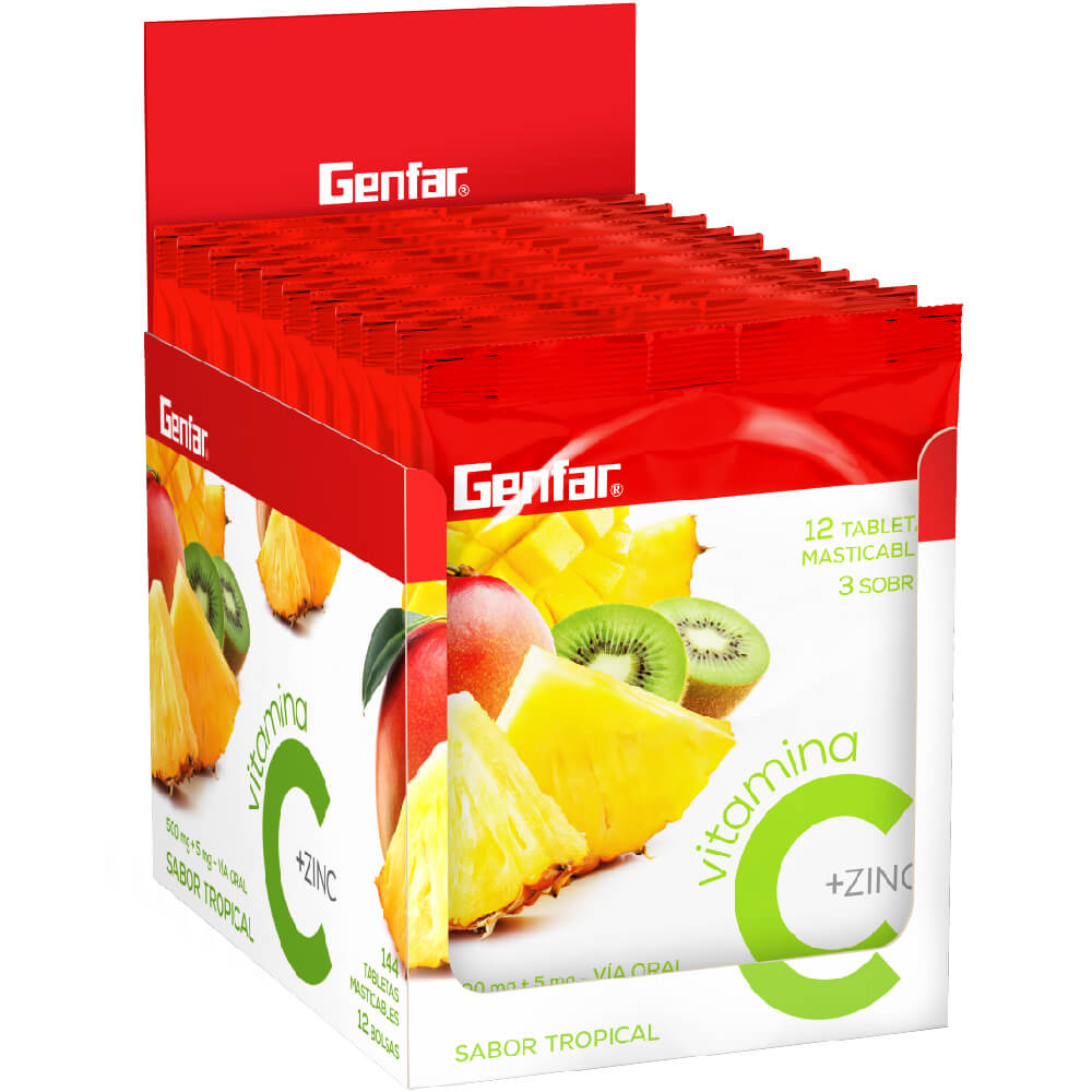VIT C+ ZINC TROPICAL